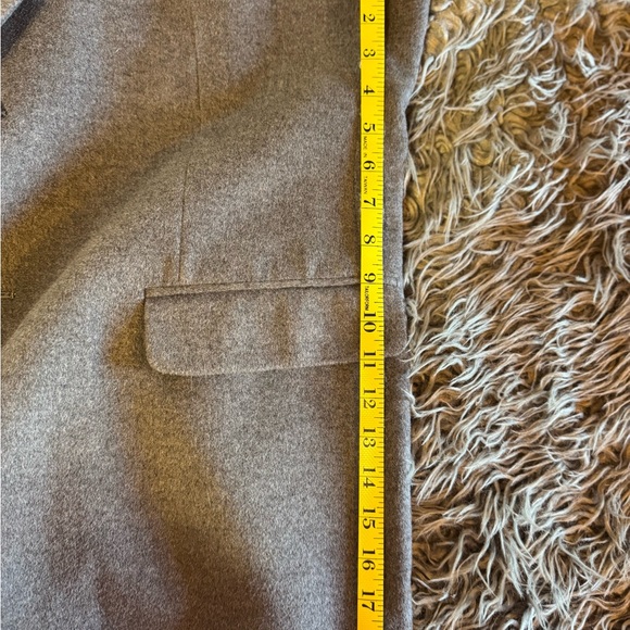 New Jos A Bank Gray Tailored Fit Wool Blazer Sport Jacket 48R Executive Collecti - Picture 12 of 14